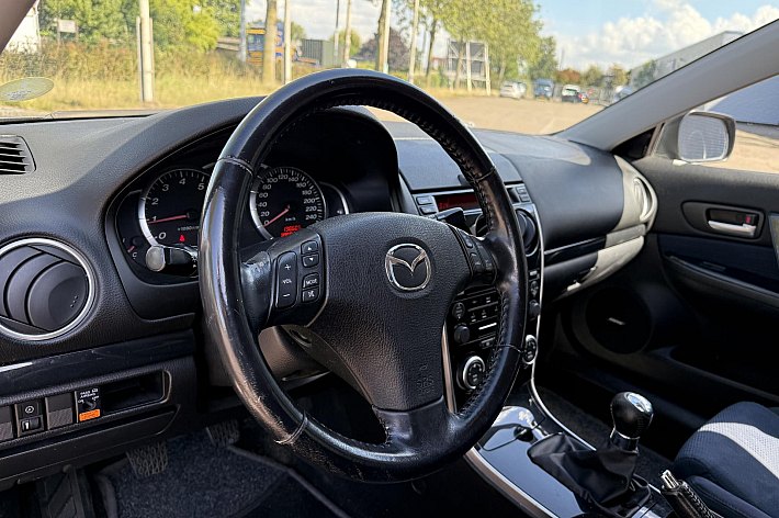 Mazda 6 Sportbreak 1.8i Touring AIRCO, CRUISE CONTROL, TREKHAAK, 198.605 KM N.A.P., APK 04-09-2026