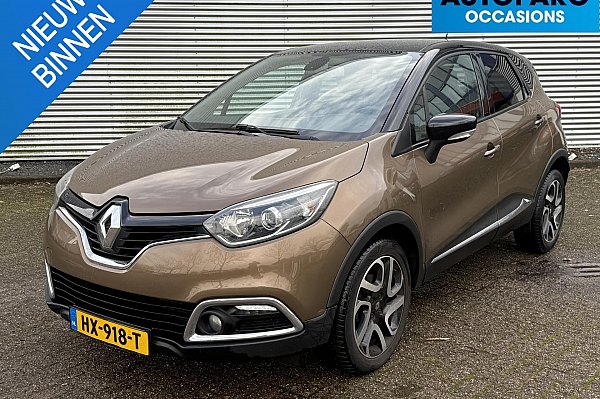 Renault Captur 1.2 TCe Dynamique AUTOMAAT, LEDER,CRUISE CONTROLE, lNAVI, PDC + CAMERA, STOELVERWARMING, TREKHAAK, LEDER STUURWIEL, 88.455 KM NAP.