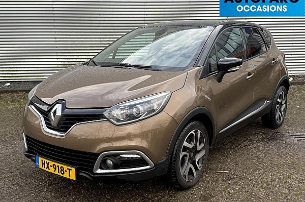 Renault Captur 1.2 TCe Dynamique AUTOMAAT, LEDER,CRUISE CONTROLE, lNAVI, PDC + CAMERA, STOELVERWARMING, TREKHAAK, LEDER STUURWIEL, 88.455 KM NAP.