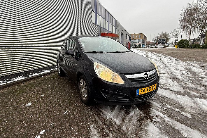 Opel Corsa 1.2-16V Enjoy , INRUILER, RIJDT, SCHAKELT, AUTO STOTTERT, EXPORT/SLOOP/HANDIGE HARRY, APK 17-1-2026, ZO MEENEMEN