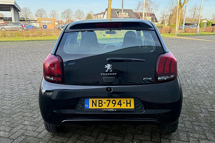 Peugeot 108 1.0 VTi Active , AUTOMAAT, AIRCO, F1 FLIPPERS, SPORTSTUUR, SPORTSTOELEN, BLUETOOTH, USB, 5 DEURS, AUTO RIJDT EN SCHAKELT SUPER, ZEER ZUINIG