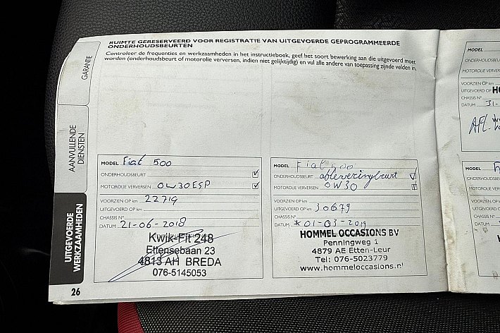 Fiat 500 0.9 TwinAir Turbo 500S , AIRCO, NAVI / CARPLAY, SPORTSTOELEN, SPORTVELGEN, BOEKJES AANWEZIG, RECENT NIEUWE KOPPELING EN VLIEGWIEL GEHAD, SUPER ZUINIG EN TOCH SPORTIEF MET VELE OPTIES