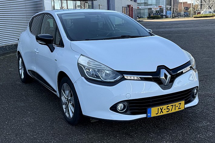 Renault Clio 0.9 TCe Eco2 Limited , AIRCO, CRUISE CONTROLE, 1e EIGENAAR, NAVI, LIMITED INTERIEUR, BOEKJES, GOED RIJDENDE EN ZEER ZUINIGE CLIO, SPORTVELGEN