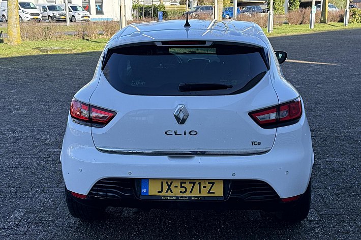 Renault Clio 0.9 TCe Eco2 Limited , AIRCO, CRUISE CONTROLE, 1e EIGENAAR, NAVI, LIMITED INTERIEUR, BOEKJES, GOED RIJDENDE EN ZEER ZUINIGE CLIO, SPORTVELGEN