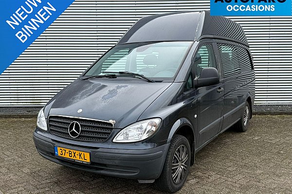 Mercedes-Benz Vito 111 CDI 320 Lang DC luxe , IDEAAL VOOR OMBOUW CAMPER, HOOG, 5 PERS OP KENTEKEN, TREKHAAK, DUBBEL DEUREN ACHTER, EXPORT OF VOOR CAMPERBOUWER