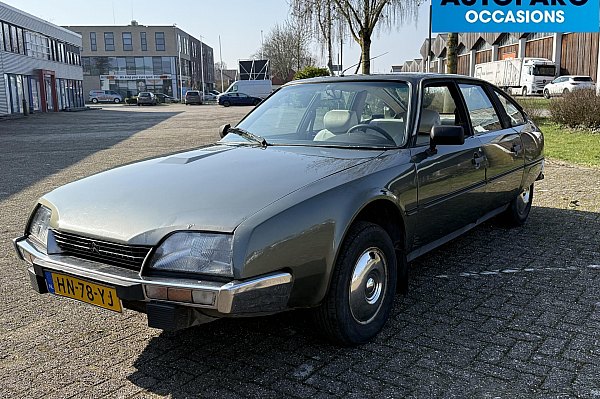 Citroën CX 2.0 , WEGENBELASTINGVRIJ, GOEDE HYDROLIEK, 7000 KM TERUG HET VOLGENDE VERVANGEN ZIE FACTUUR OP FOTOS: NIEUWE KOPPELING, NIEUWE DISTRIBUTIE, NIEUWE KERINGEN, NIEUWE MIDDENDEMPER, NIEUWE KRUKAS KERINGEN, NIEUWE MULTIRIEM, FACTUUR AANWEZIG, ORIGINELE KM 176.