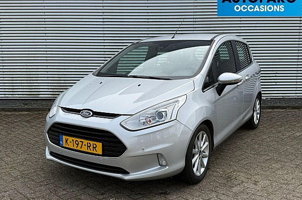 Ford B-MAX 1.0 EcoBoost Titanium , CLIMA, CRUISE CONTROLE,TREKHAAK,  ACHTERUITRIJ CAMERA, NAVI, PDC VOOR EN ACHTER, 100% ONDERHOUDEN, BOEKJES AANWEZIG, SUPER NETTE EN PERFECT RIJDENDE AUTO