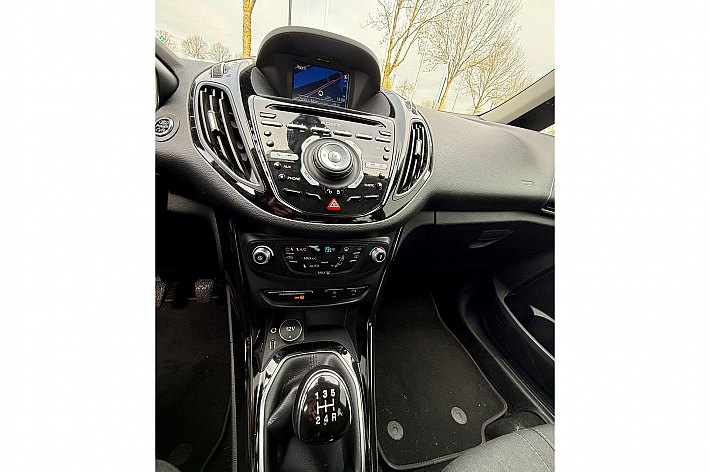 Ford B-MAX 1.0 EcoBoost Titanium , CLIMA, CRUISE CONTROLE,TREKHAAK,  ACHTERUITRIJ CAMERA, NAVI, PDC VOOR EN ACHTER, 100% ONDERHOUDEN, BOEKJES AANWEZIG, SUPER NETTE EN PERFECT RIJDENDE AUTO