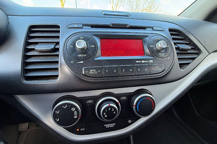 Kia Picanto 1.2 CVVT Comfort Pack , AIRCO, 4xELECTRISCHE RAMEN, VOLLEDIG ONDERHOUDEN, BOEKJES AANWEZIG, SPORTVELGEN