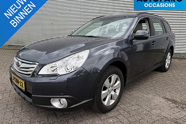Subaru Outback 2.5i Executive , LEDER, CRUISE, AUTOMAAT, EXPORT/ HANDEL, NAVI,DEALERONDERHOUDEN, SCHUIFDAK, 4 WD, TREKHAAK, BOEKJES, ( schade rechter voorspatbord), RIJDT EN SCHAKELT PERFECT