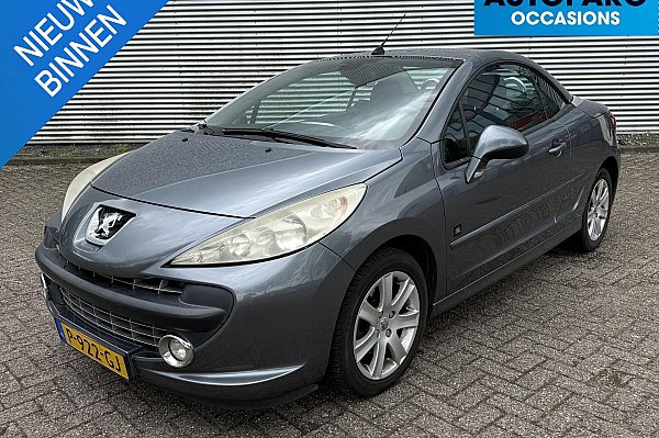 Peugeot 207 CC 1.6 VTi , AIRCO, ELECTR. DAK, SLECHTS 94.970 KM, SPORTVELGEN, BOEKJES AANWEZIG, INRUIL MOGELIJK
