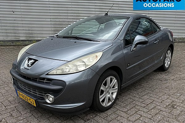 Peugeot 207 CC 1.6 VTi , AIRCO, ELECTR. DAK, SLECHTS 94.970 KM, SPORTVELGEN, BOEKJES AANWEZIG, INRUIL MOGELIJK