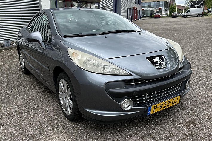 Peugeot 207 CC 1.6 VTi AIRCO, SLECHTS 94.970 KM, INRUILER ZO MEENEMEN SPORTVELGEN, BOEKJES AANWEZIG, INRUIL MOGELIJK