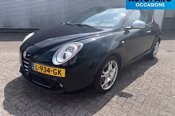 Alfa Romeo MiTo 1.4 T , AIRCO, SPORTSTOELEN, LM VELGEN, NWE DISTRIBUTIE, ALLE FACTUREN AANWEZIG, ZEER GOED RIJDENDE ALFA