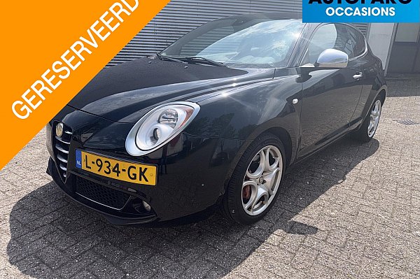 Alfa Romeo MiTo 1.4 T , AIRCO, SPORTSTOELEN, LM VELGEN, NWE DISTRIBUTIE, ALLE FACTUREN AANWEZIG, ZEER GOED RIJDENDE ALFA
