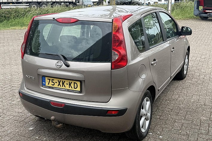 Nissan Note 1.6 Acenta , AIRCO, TREKHAAK, ELECTR RAMEN, RIJDT PRIMA, MOOIE BUDGET 4 DRS.