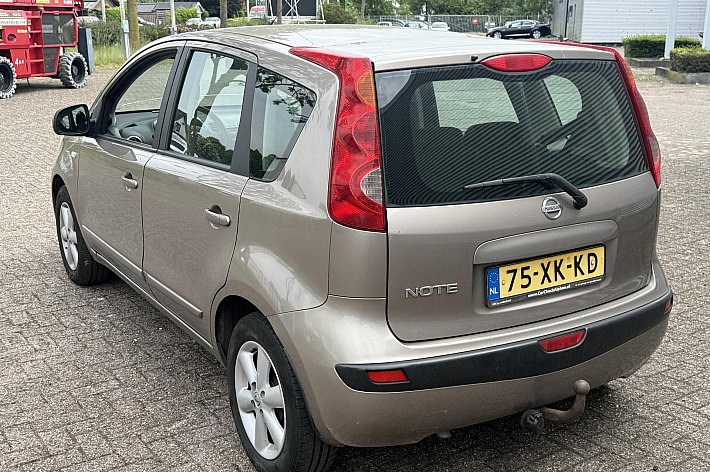 Nissan Note 1.6 Acenta , AIRCO, TREKHAAK, ELECTR RAMEN, RIJDT PRIMA, MOOIE BUDGET 4 DRS.