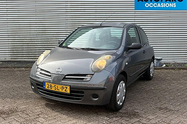 Nissan Micra 1.2 Visia , AIRCO, ELECTR RAMEN, PARROT, GOED ONDERHOUDEN, BOEKJES AANWEZIG, RIJDT GOED, DAK VERKLEURT DOOR DE ZON, VERDER NETTE AUTO