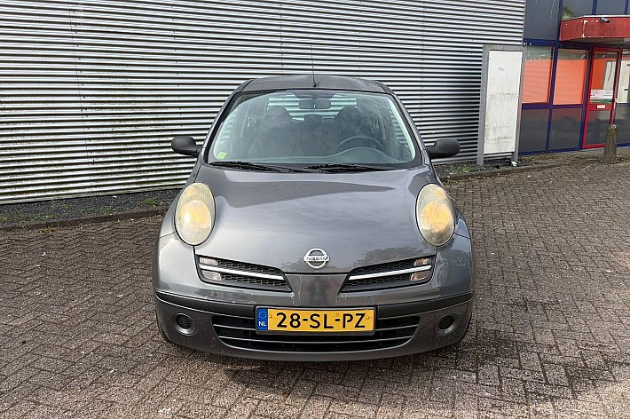 Nissan Micra 1.2 Visia , AIRCO, ELECTR RAMEN, PARROT, GOED ONDERHOUDEN, BOEKJES AANWEZIG, RIJDT GOED, DAK VERKLEURT DOOR DE ZON, VERDER NETTE AUTO