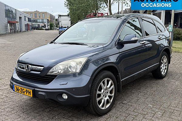 Honda CR-V 2.0i Executive , AIRCO, CRUISE, 4WD, LEDER, 6 BAK, PANO, 1e EIGENAAR, DEALERONDERHOUDEN, BOEKJES AANWEZIG