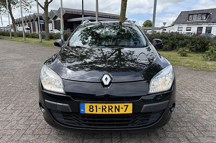 Renault Mégane Estate 1.6 Dynamique E85 , AIRCO/CLIMA, 6 BAK, 2 KEYCARDS, CRUISE CONTROLE, CAMERA, NAVI, ELECTR RAMEN 4X, KEYLESS, BOEKJES AANWEZIG