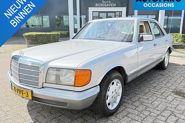Mercedes-Benz S-Klasse 380 SEL , VOLLEDER, ELECTR BESTUURDERSSTOEL, GEEN INGEZAKTE STOELEN !!, CRUISE CONTROLE, AUTOMAAT, ELECTR BUITENSPIEGEL, TREKHAAK, MOTOR LOOPT SUPER MOOI, SCHAKELT GOED, MOOI AUTO ALS BELEGGING OF GEWOON LEKKER RIJDEN, APK 18-6-2028.