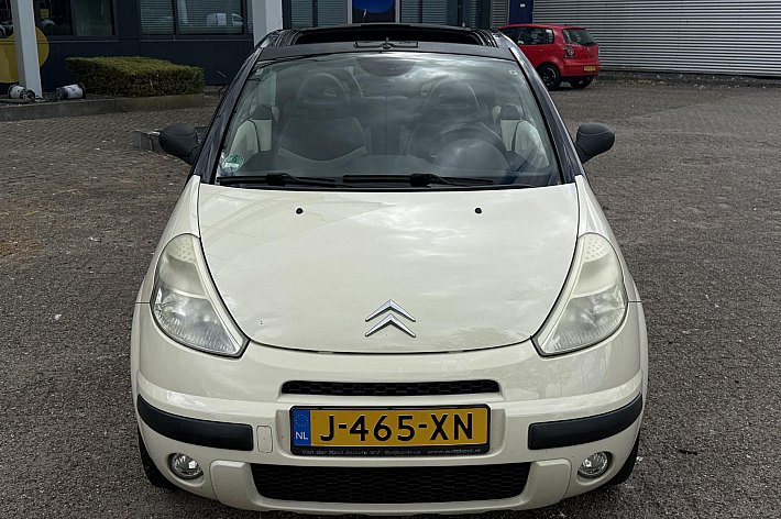 Citroën C3 Pluriel 1.4i AIRCO (STEENKOUD), 4 ELECT RAMEN, NAVI, BLUETOOTH, CV, SPLINTERNIEUWE KOPPELING, BOEKJES