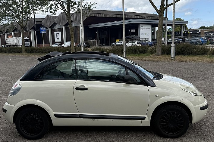 Citroën C3 Pluriel 1.4i AIRCO (STEENKOUD), 4 ELECT RAMEN, NAVI, BLUETOOTH, CV, SPLINTERNIEUWE KOPPELING, BOEKJES