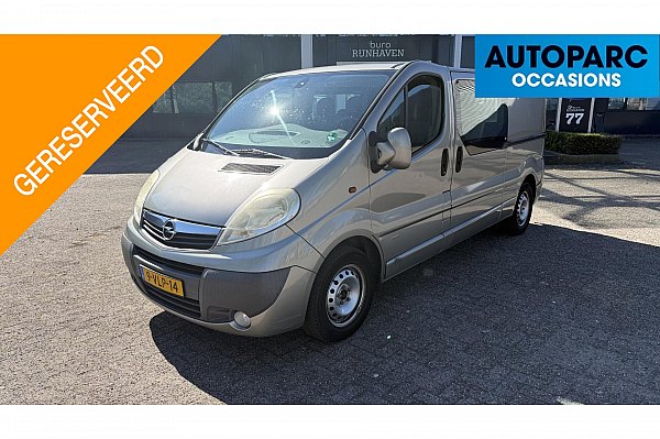 Opel Vivaro 2.0 CDTI L2H1 DC , AIRCO, DUBBEL SCHUIFDEUR, DEALERONDERHOUDEN, NET EEN BEURT GEHAD, BOEKJES, EX INVALIDE