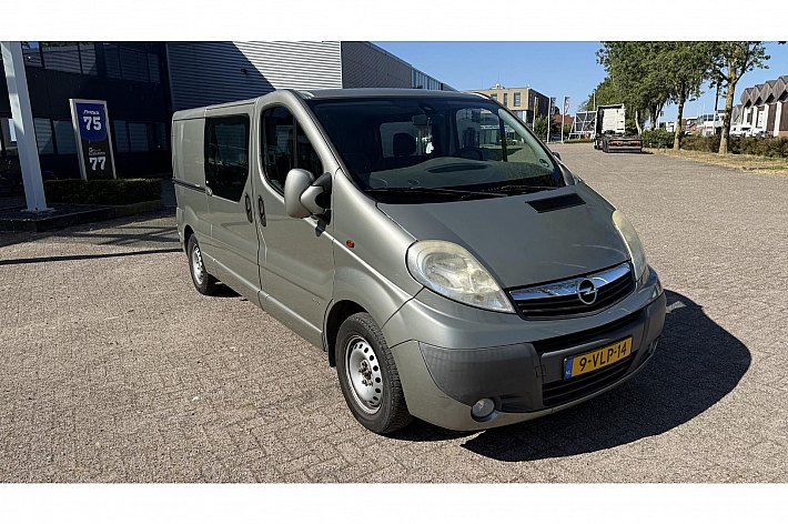 Opel Vivaro 2.0 CDTI L2H1 DC , AIRCO, DUBBEL SCHUIFDEUR, DEALERONDERHOUDEN, NET EEN BEURT GEHAD, BOEKJES, EX INVALIDE