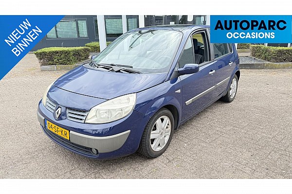 Renault Scénic 1.6-16V Privilège Luxe , AIRCO, ELECTR RAMEN, TREKHAAK, INRUILER ZOMEENEMEN, PROEFRIJDEN EN NAKIJKEN GEEN PROBLEEM, GARANTIE GEEN .