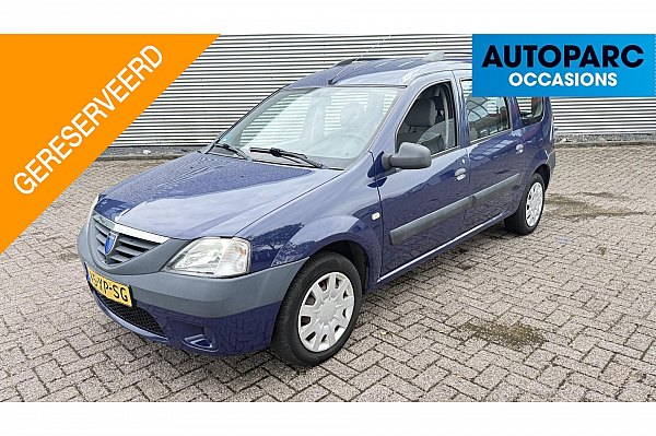 Dacia Logan MCV 1.4 Ambiance , AIRCO, ZEER VEEL RUIMTE, ELECTR, DISTRIBUTIE RECENT VERVANGEN, RIJDT GOED, BETAALBARE GEZINSAUTO!!