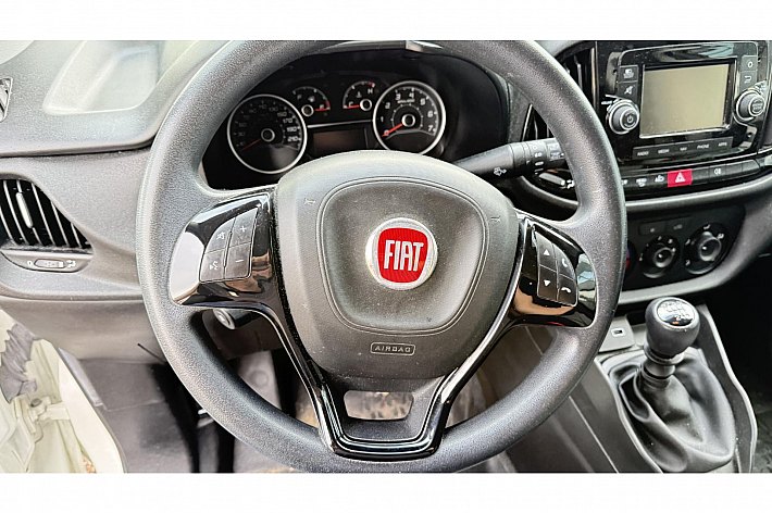Fiat Doblò Cargo 1.6 MJ L1H1 ECO JET , AIRCO, 6 BAK, 3 PERSOONS, ELECTR RAMEN, NAVI, EURO 6, ACHTER DEUREN, NETJES ONDERHOUDEN, BTW AUTO, BOEKJES AANWEZIG