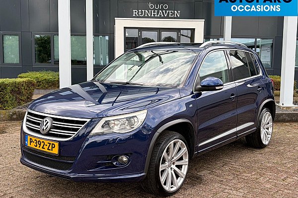 Volkswagen Tiguan 2.0 TSI Track&Field 4Motion , PANO, LEDER, AUTOMAAT, PDC, CRUISE CONTROLE, 200 PK, R LINE SPORTSTUUR, AUTOMATISCH INPARKEREN, VREDESTEIN BANDEN, ELECTR STOELEN, RAMEN EN SPIEGELS, VOLLE AUTO !!