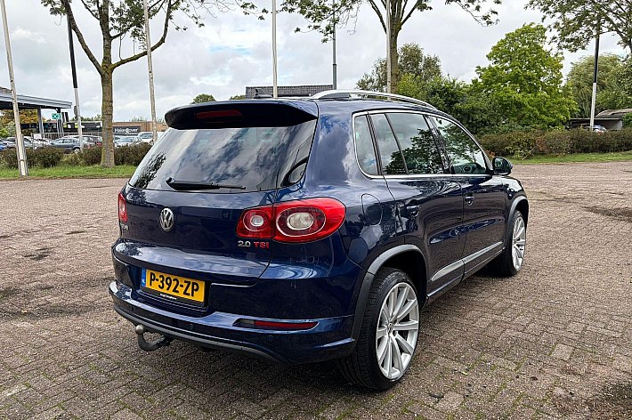 Volkswagen Tiguan 2.0 TSI Track&Field 4Motion , PANO, LEDER, AUTOMAAT, PDC, CRUISE CONTROLE, 200 PK, R LINE SPORTSTUUR, AUTOMATISCH INPARKEREN, VREDESTEIN BANDEN, ELECTR STOELEN, RAMEN EN SPIEGELS, VOLLE AUTO !!