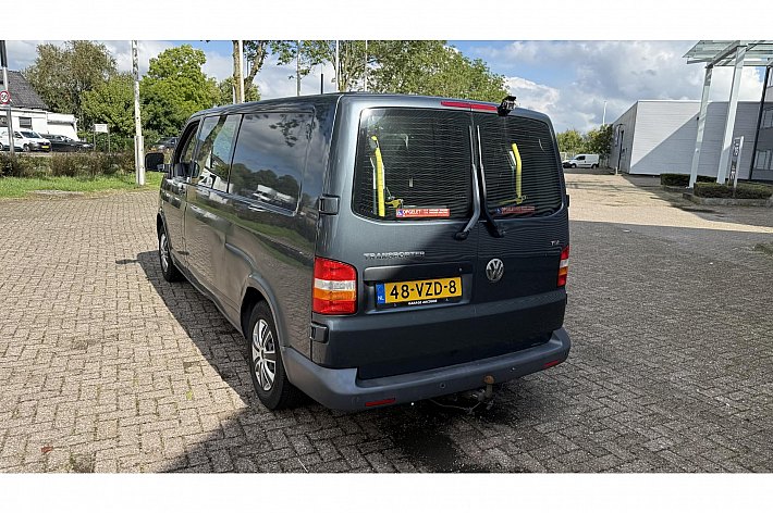 Volkswagen Transporter 2.5 TDI 340 Budgetline DC , EXPORT, AUTOMAAT, AIRCO, CRUISE, LIFT, VOLLEDIG ONDERHOUDEN, RIJDT GOED, LINKS EN RECHTS WAT BESCHADIGING ZIE FOTOS