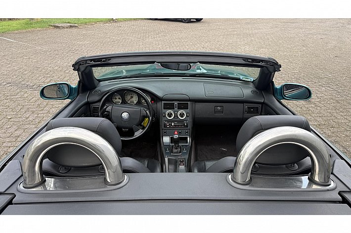 Mercedes-Benz SLK 200 , AIRCO, ELECTR DAK, LEDER, HANDBAK,  AMG VELGEN, ABSOLUUT ROESTVRIJ, PERFECT RIJDEND, YOUNGTIMER !!!