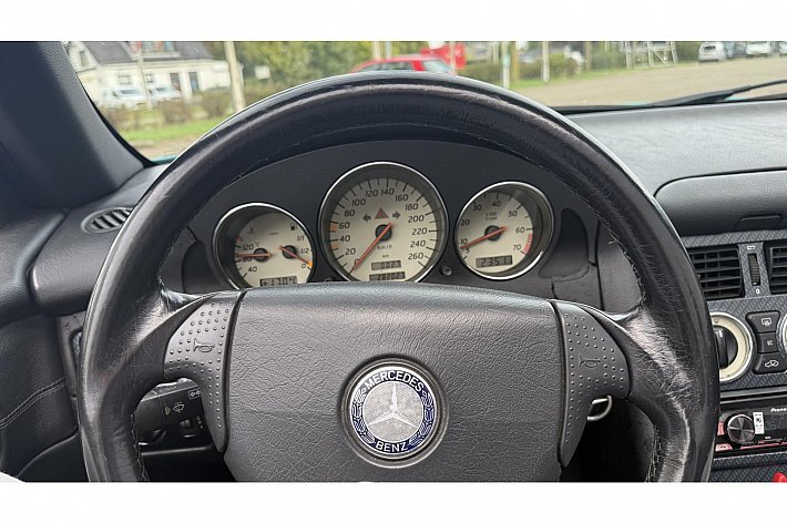 Mercedes-Benz SLK 200 , AIRCO, ELECTR DAK, LEDER, HANDBAK,  AMG VELGEN, ABSOLUUT ROESTVRIJ, PERFECT RIJDEND, YOUNGTIMER !!!