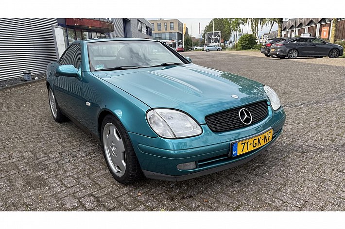 Mercedes-Benz SLK 200 , AIRCO, ELECTR DAK, LEDER, HANDBAK,  AMG VELGEN, ABSOLUUT ROESTVRIJ, PERFECT RIJDEND, YOUNGTIMER !!!