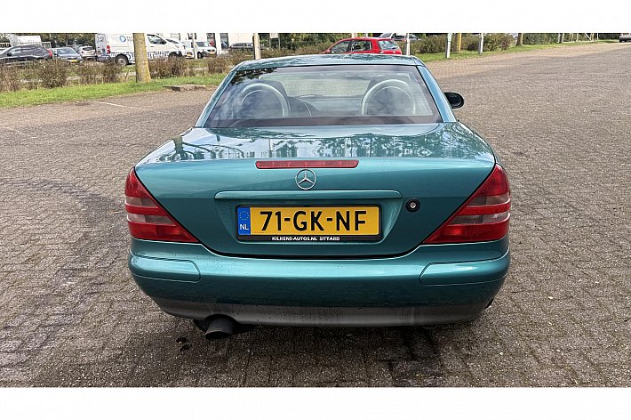 Mercedes-Benz SLK 200 , AIRCO, ELECTR DAK, LEDER, HANDBAK,  AMG VELGEN, ABSOLUUT ROESTVRIJ, PERFECT RIJDEND, YOUNGTIMER !!!