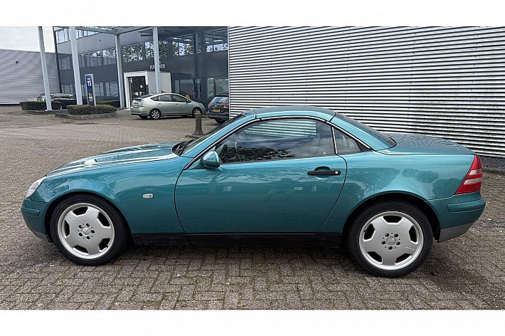 Mercedes-Benz SLK 200 , AIRCO, ELECTR DAK, LEDER, HANDBAK,  AMG VELGEN, ABSOLUUT ROESTVRIJ, PERFECT RIJDEND, YOUNGTIMER !!!