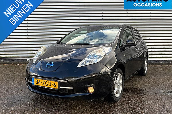 Nissan Leaf Base 24 kWh , 29.510 KM NAP, AUTOMAAT, AIRCO, EX-BTW!!, 2 x LAADKABEL, GOEDKOOPSTE GOEDRIJDENDE LEAF IN NL MET DEZE KM STAND. WAAROM ZO GOEDKOOP? SIMPEL DE EIGENAAR WAS OP LEEFTIJD EN HEEFT WAT KLEINE BESCHADIGEN OP DE AUTO GEREDEN, ZIE LAATSTE FOTOS, DUS